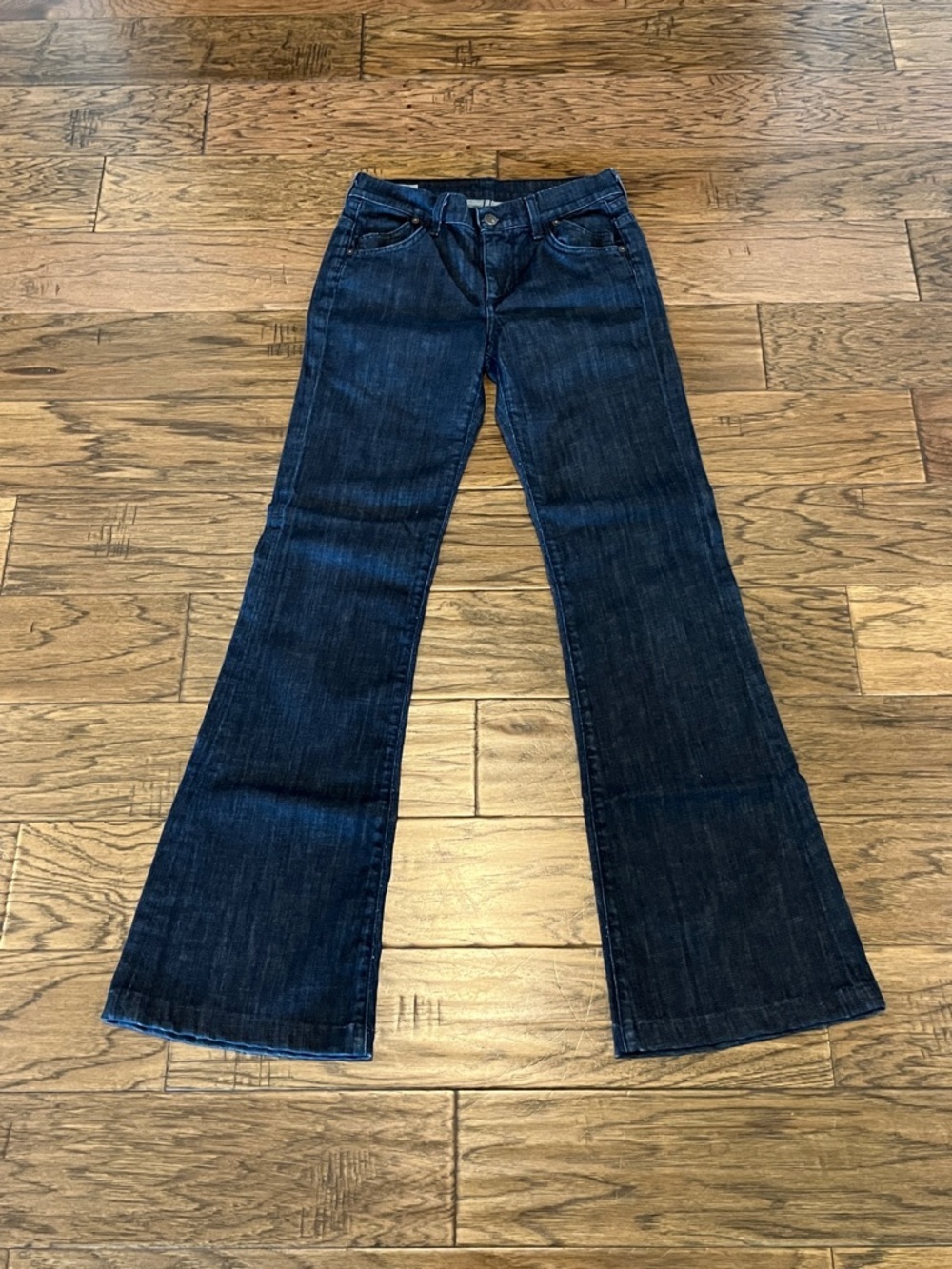 Citizens Of Humanity Button # 251 High Rise Wide Leg Stretch Size 26